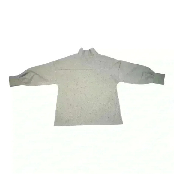 DG2 Diane Gilman Gray Speckled Turtleneck Sweater - Size M - Picture 4 of 8